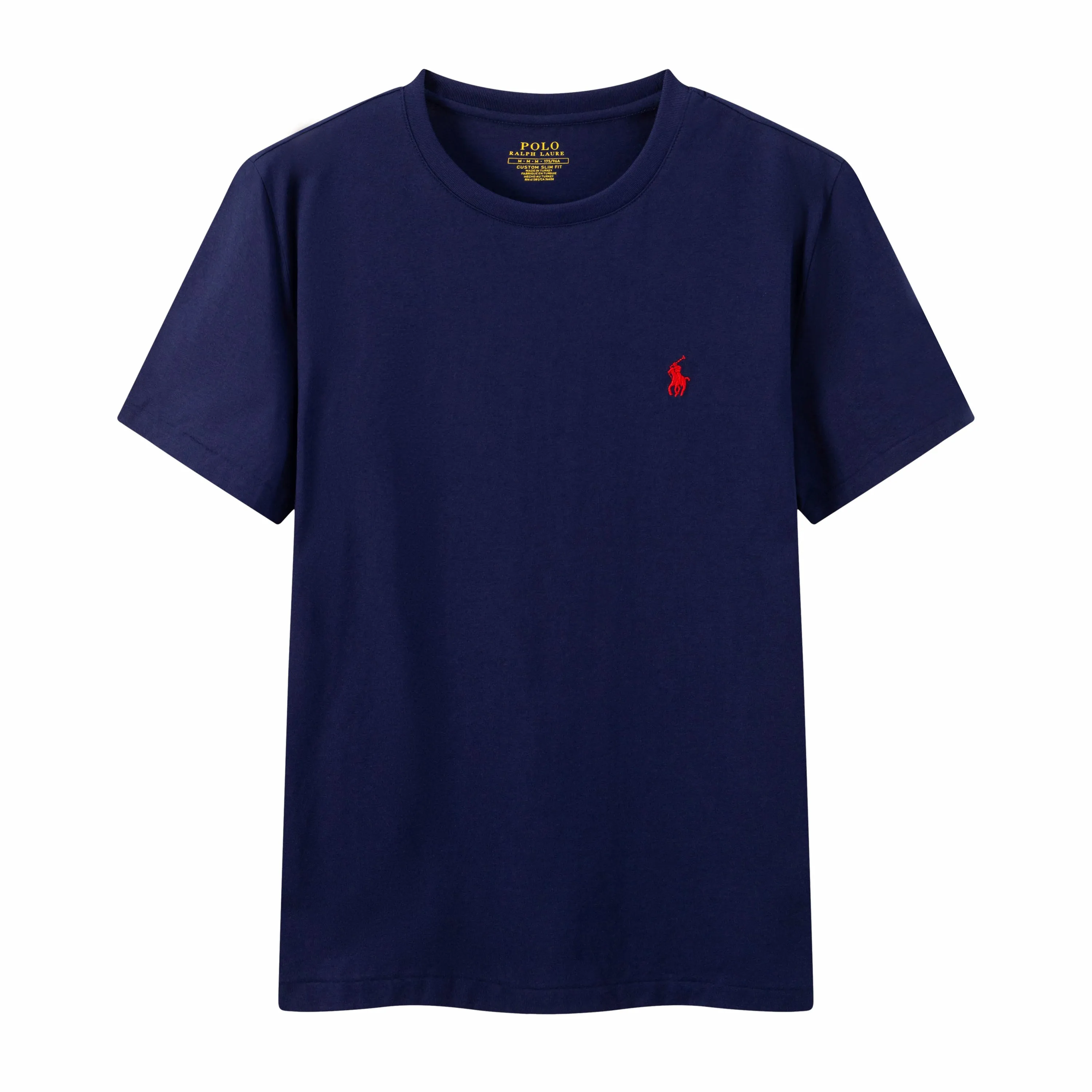 P144 Item No.: 2201 Paul polo small label round neck short sleeves (pure cotton) Size: S-XXL